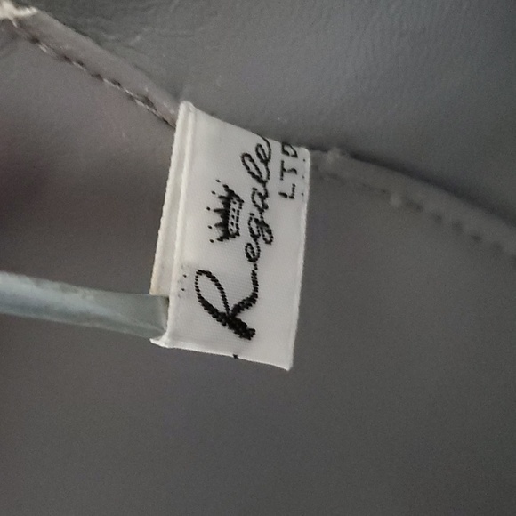 VINTAGE La Regale White & Gold Chainmail Metal Mesh Purse - Picture 4 of 13